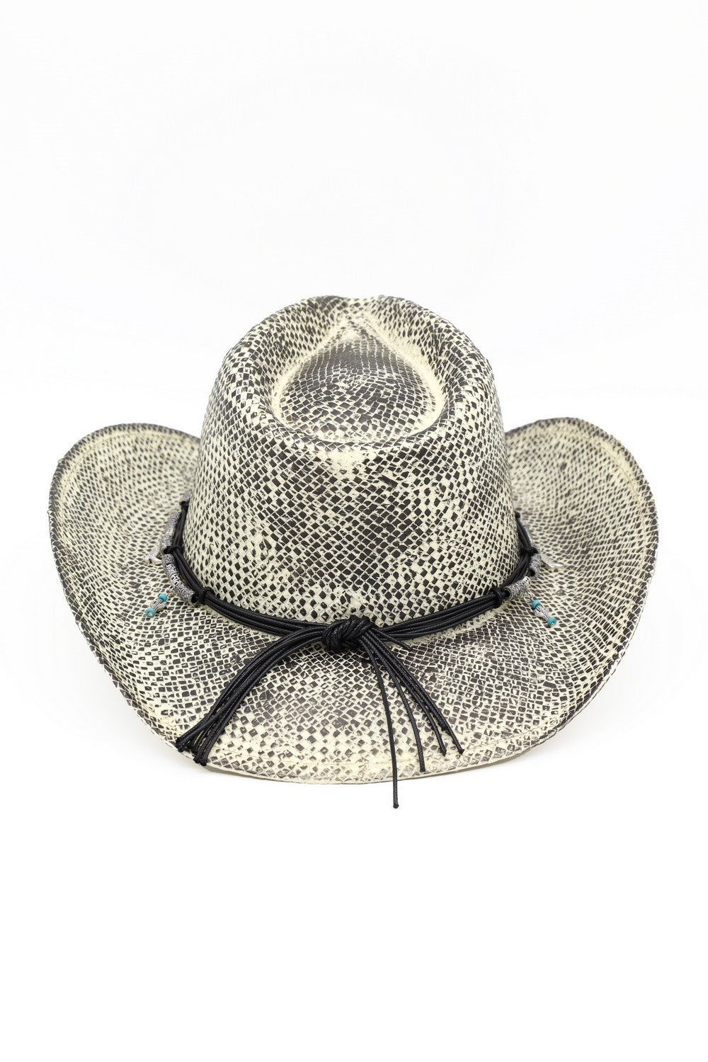 Handmade Vintage Cowboy Hat With Western Bull Head, Hat,  Horsehoe, Boot, Catcus Charms