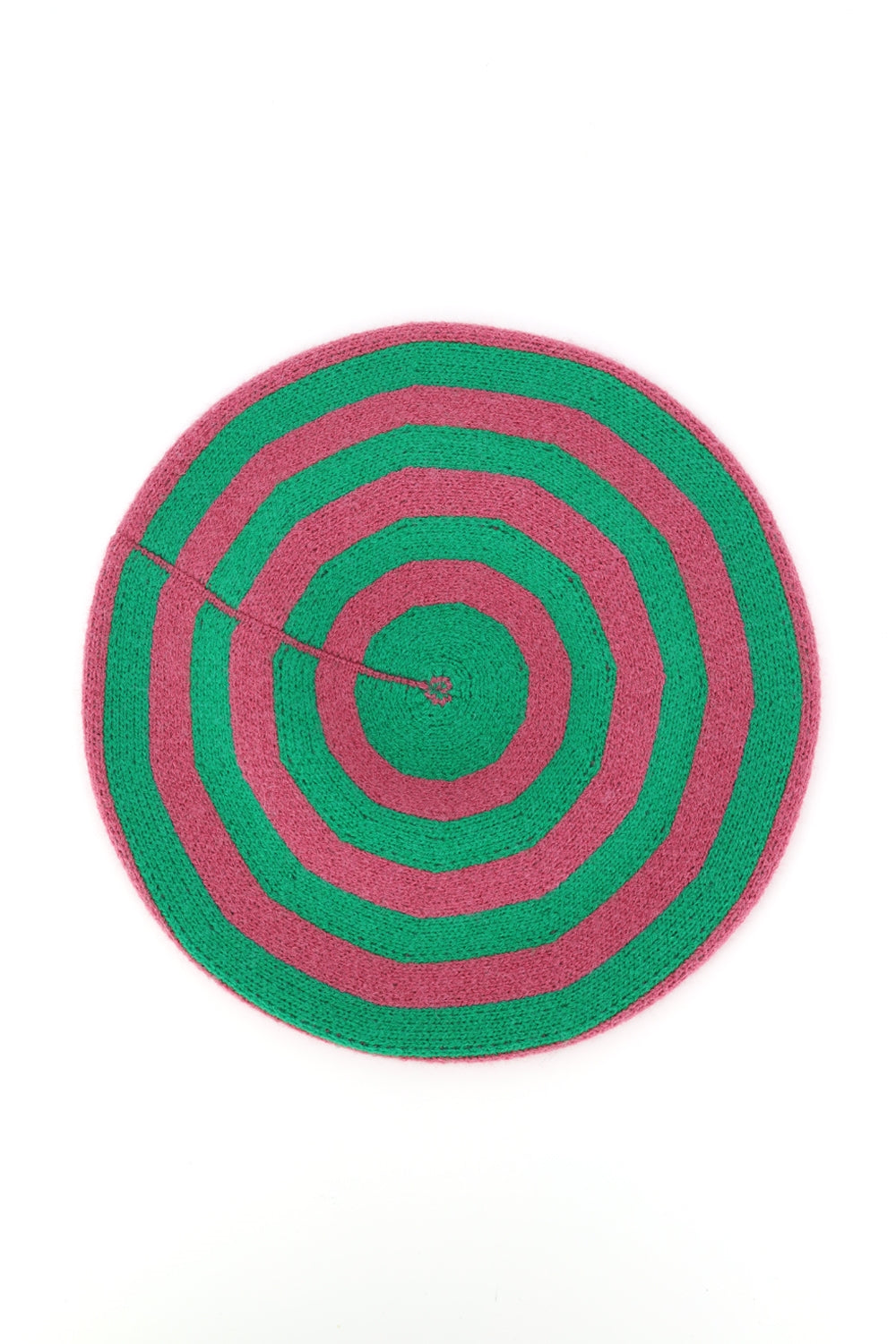 Stripped Knit Beret
