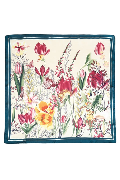 Floral Garden Print Bandana