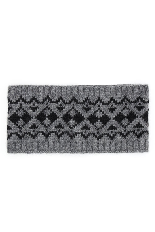 Aztec Pattern Ear Warmer Headband