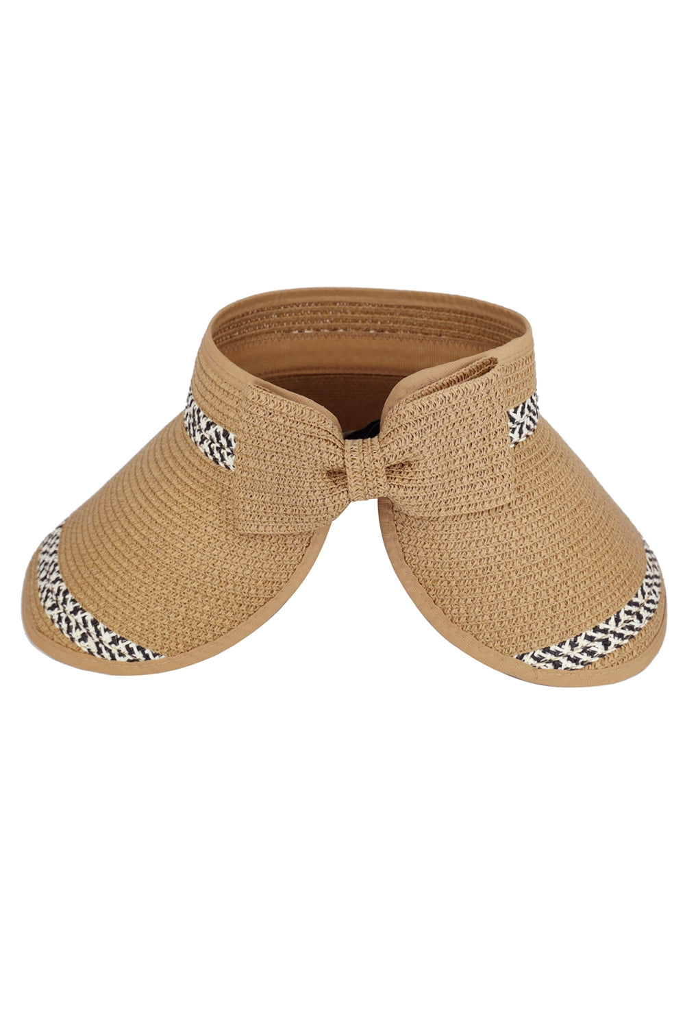 Two Patterns Line Roll UP Sun Visor Hat