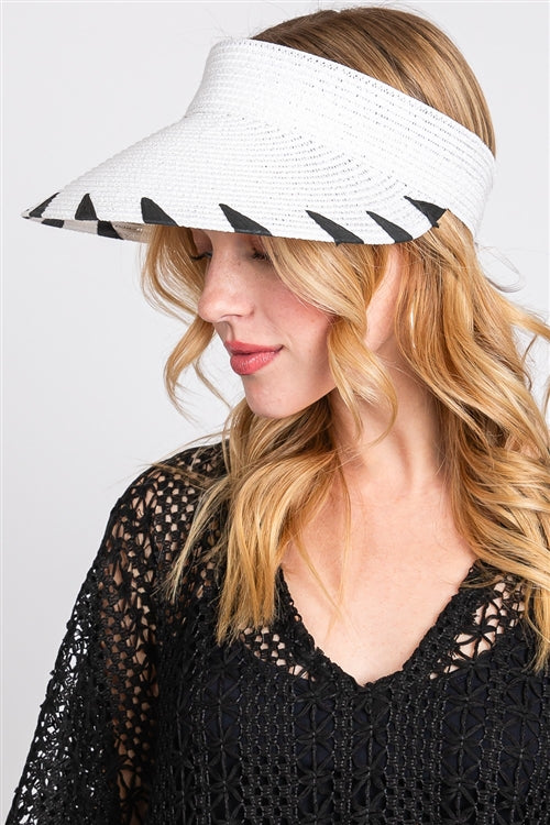Handmade Edge Detailed Sun Visor