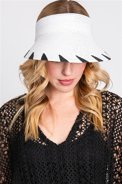 Handmade Edge Detailed Sun Visor