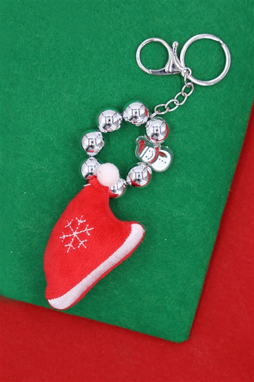 Christmas Key Chain - Santa Hat