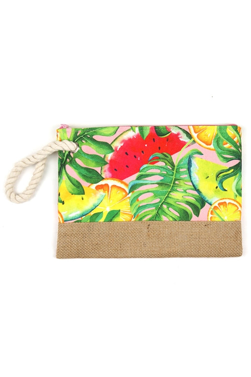 Tropical Fruits Pouch