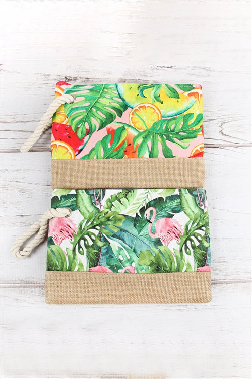 Tropical Fruits Pouch