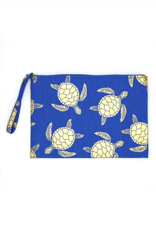 Gold Foil Turtle Pouch / 1PC