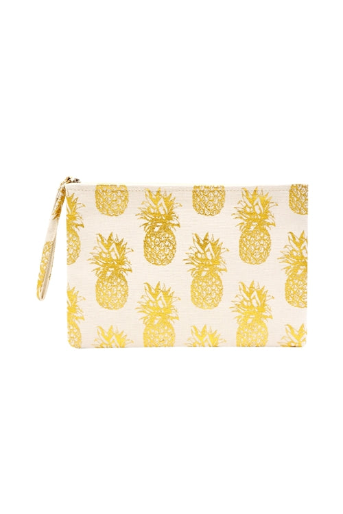 Gold/Silver Foil Pineapple Pouch / 1PC