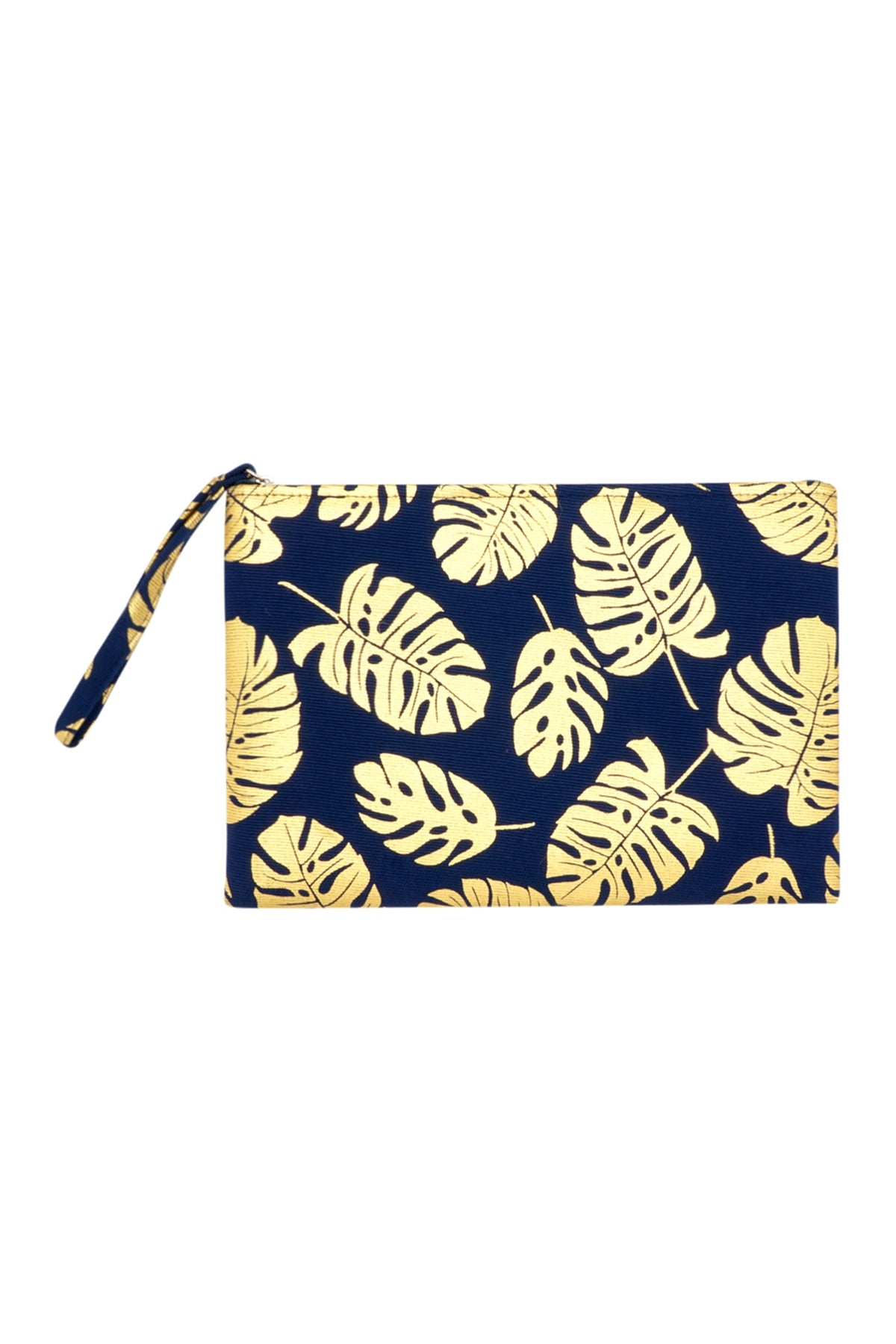 Gold/Silver Foil Tropical Leaves Pouch / 6PCS