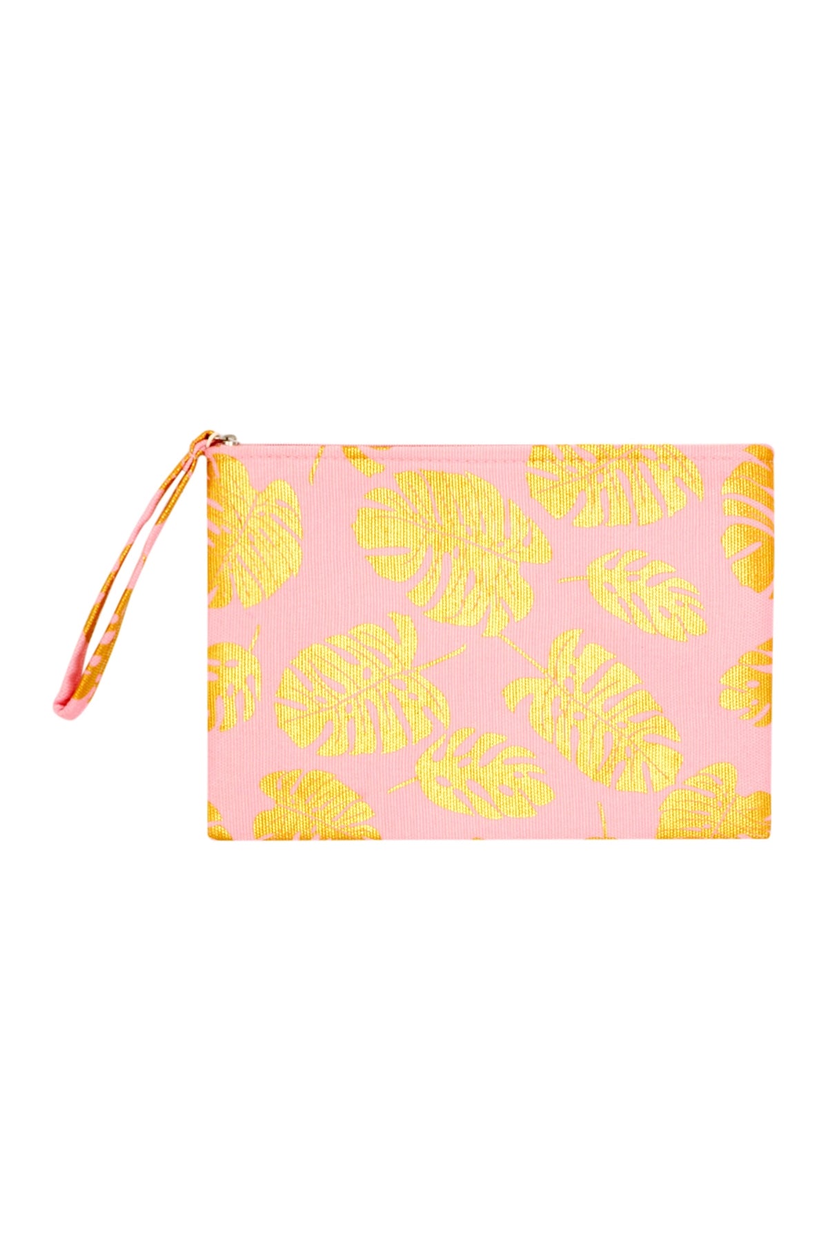 Gold/Silver Foil Tropical Leaves Pouch / 6PCS