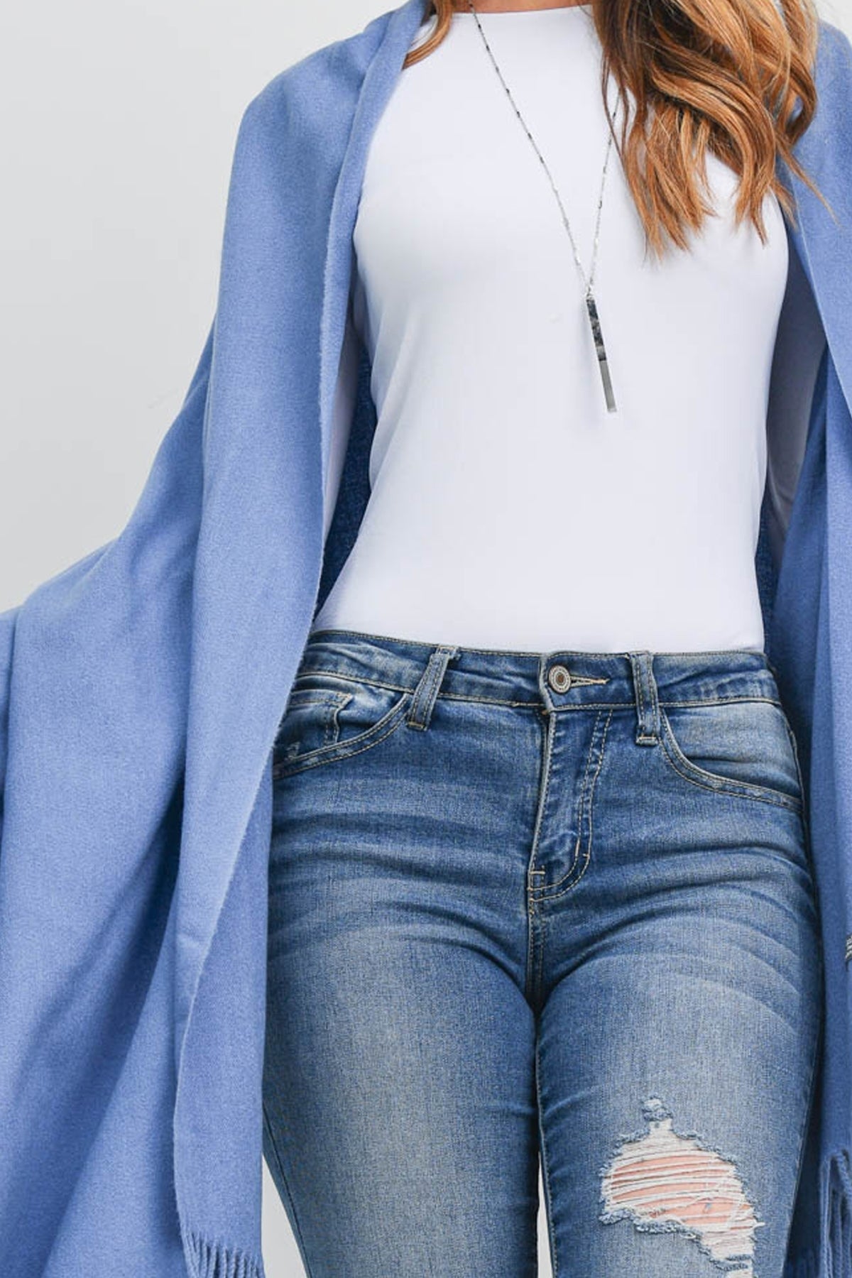 Super Soft Solid Cashmere Feel Scarf