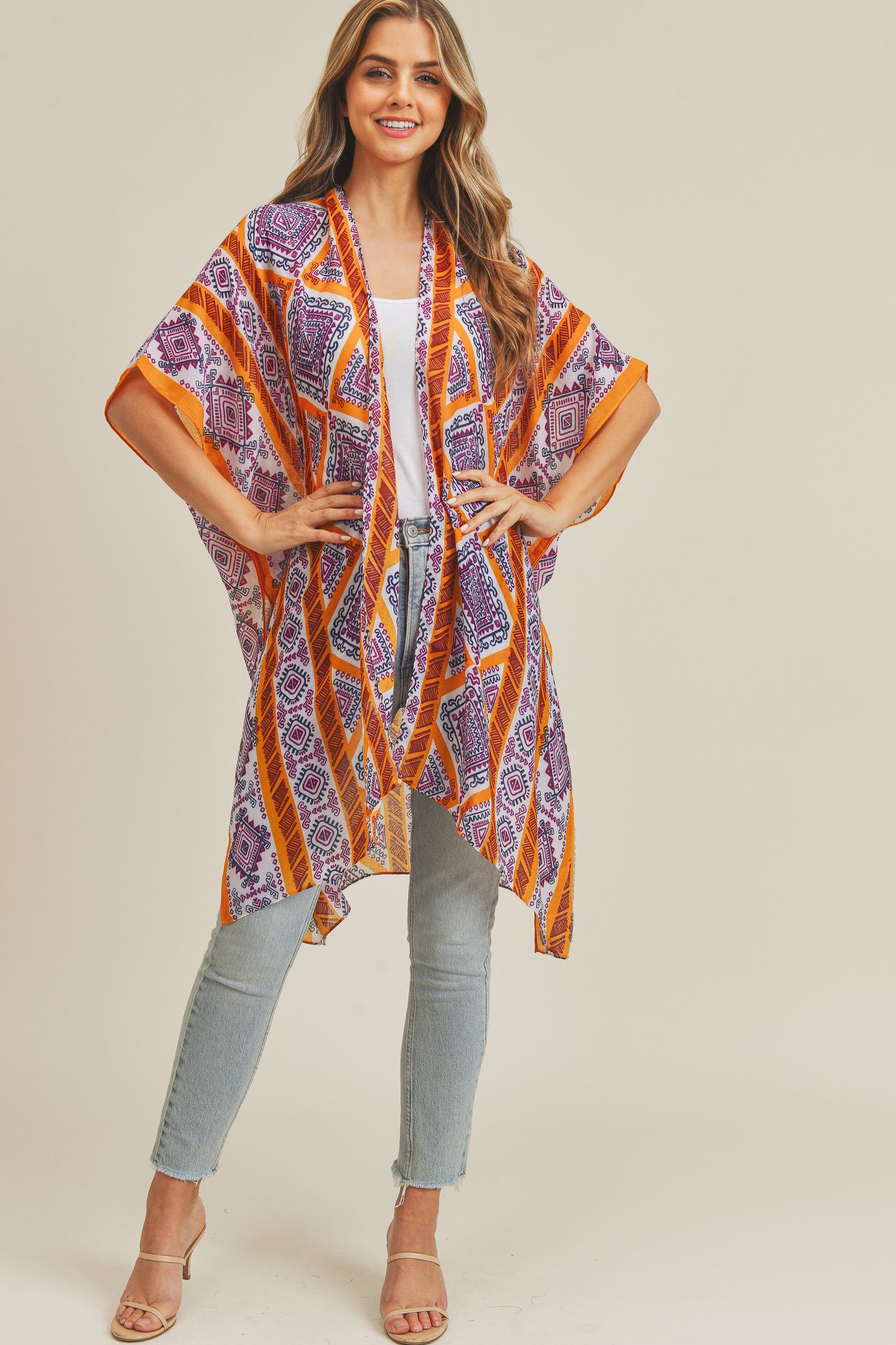 Tribal Pattern Kimono