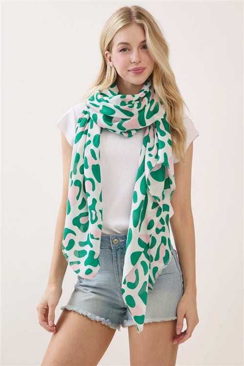 Leopard Print Scarf