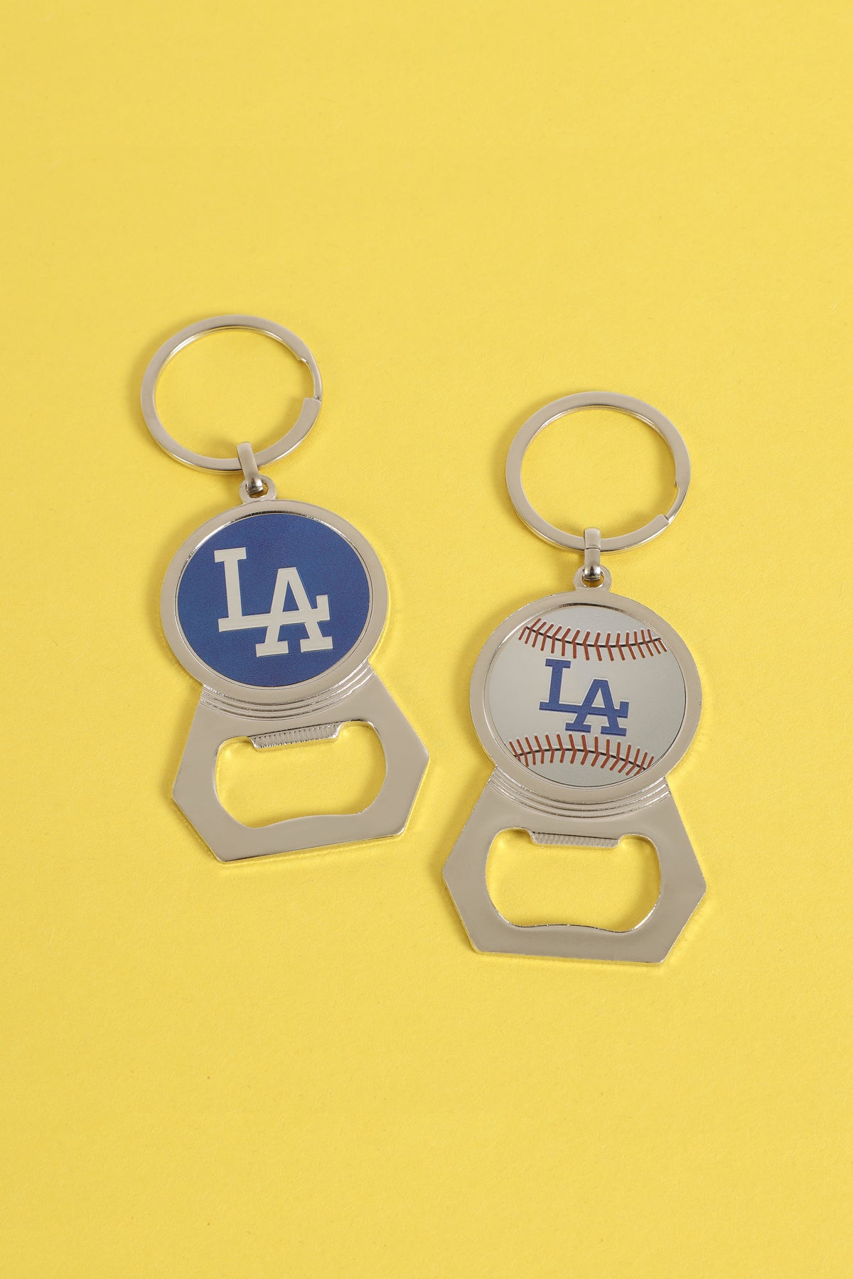 LA Sports Bottle Opener Keychain Accessory