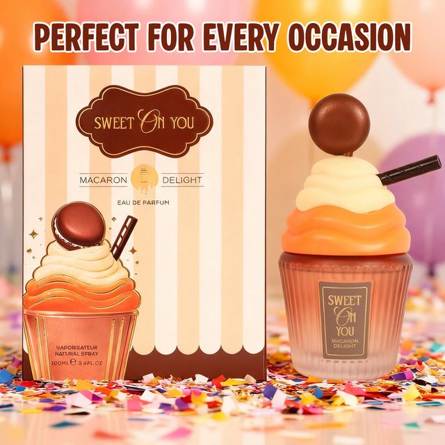 Sweet On You Macaron Delight Spray Perfume Eau De Parfum for Women - 100ML/3.4Floz./3pcs