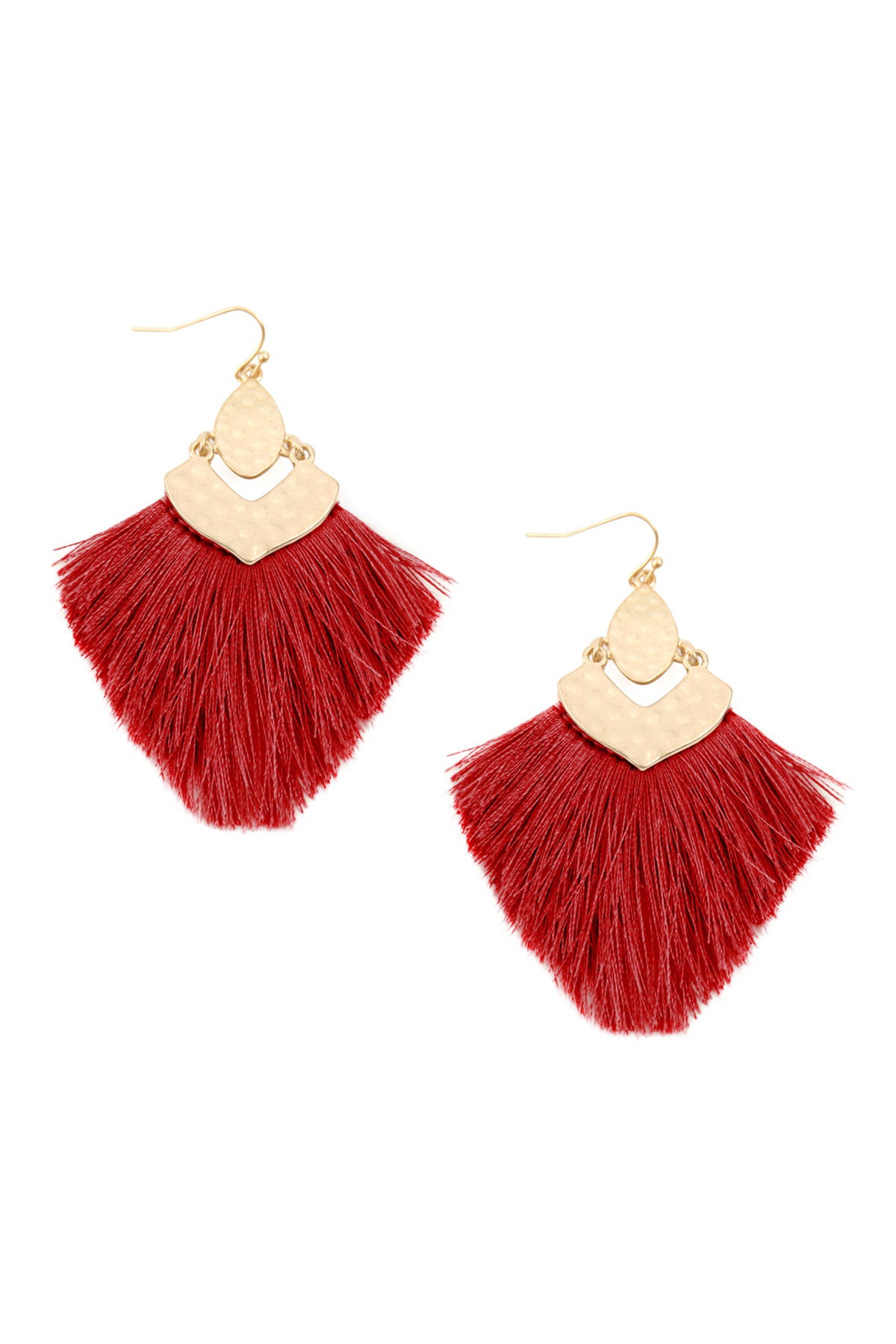 Fringe Tassel Drop Earrings / 6PAIRS