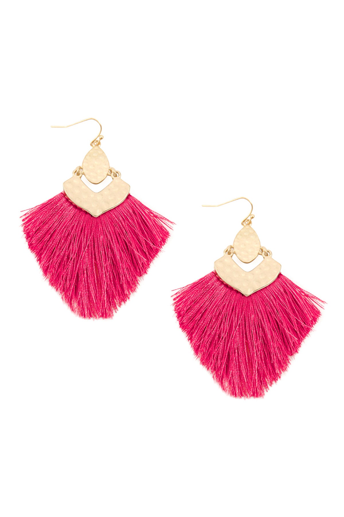 Fringe Tassel Drop Earrings / 6PAIRS