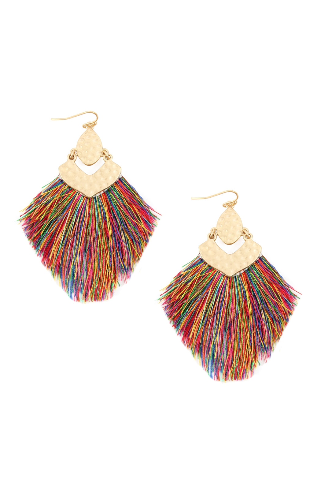 Fringe Tassel Drop Earrings / 6PAIRS