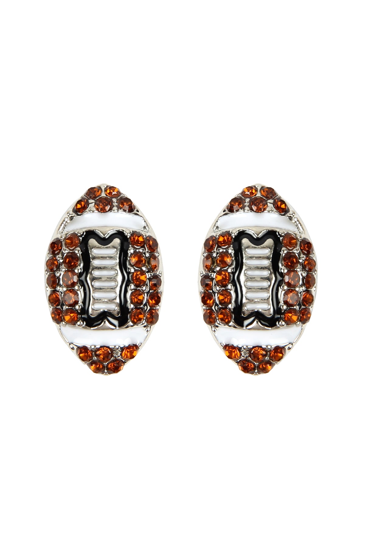 Rhinestone Post Earrings