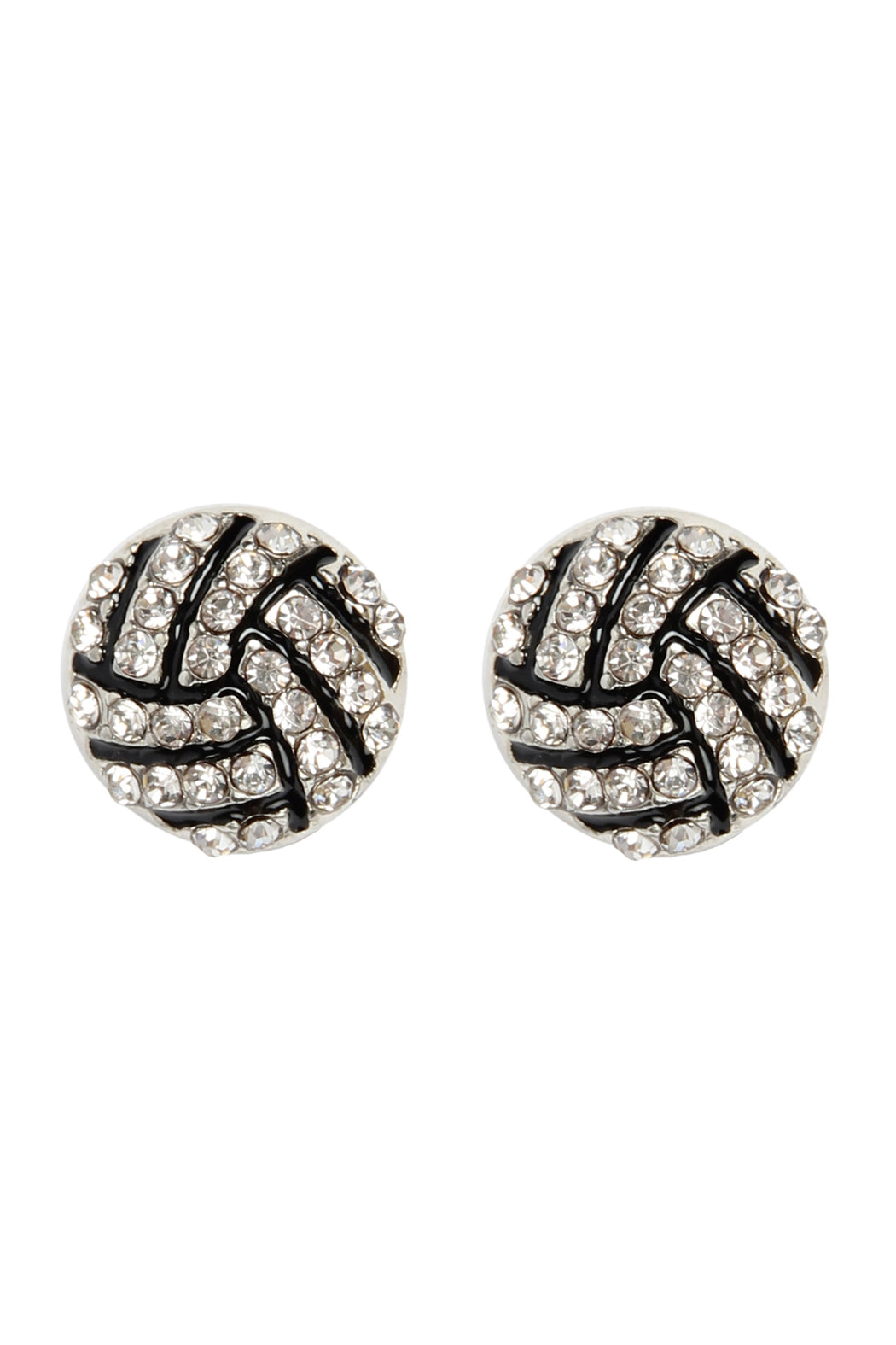 Rhinestone Post Earrings