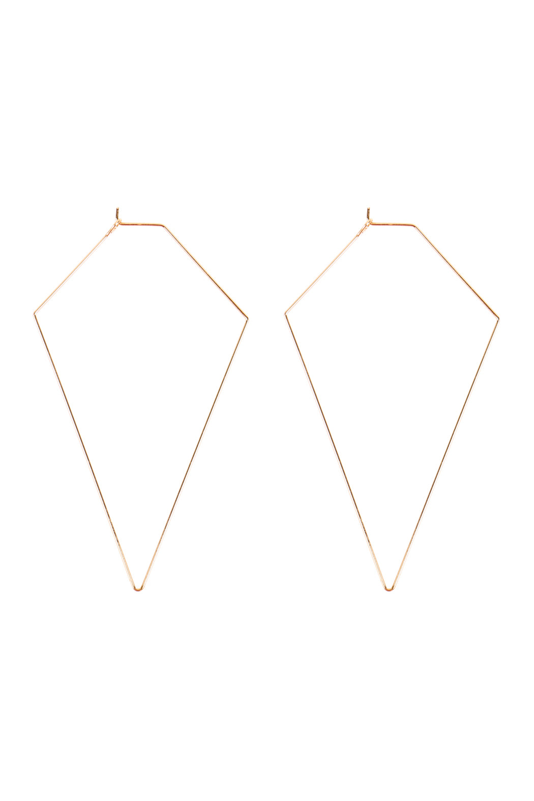 Diamond Shape Wired Earrings
