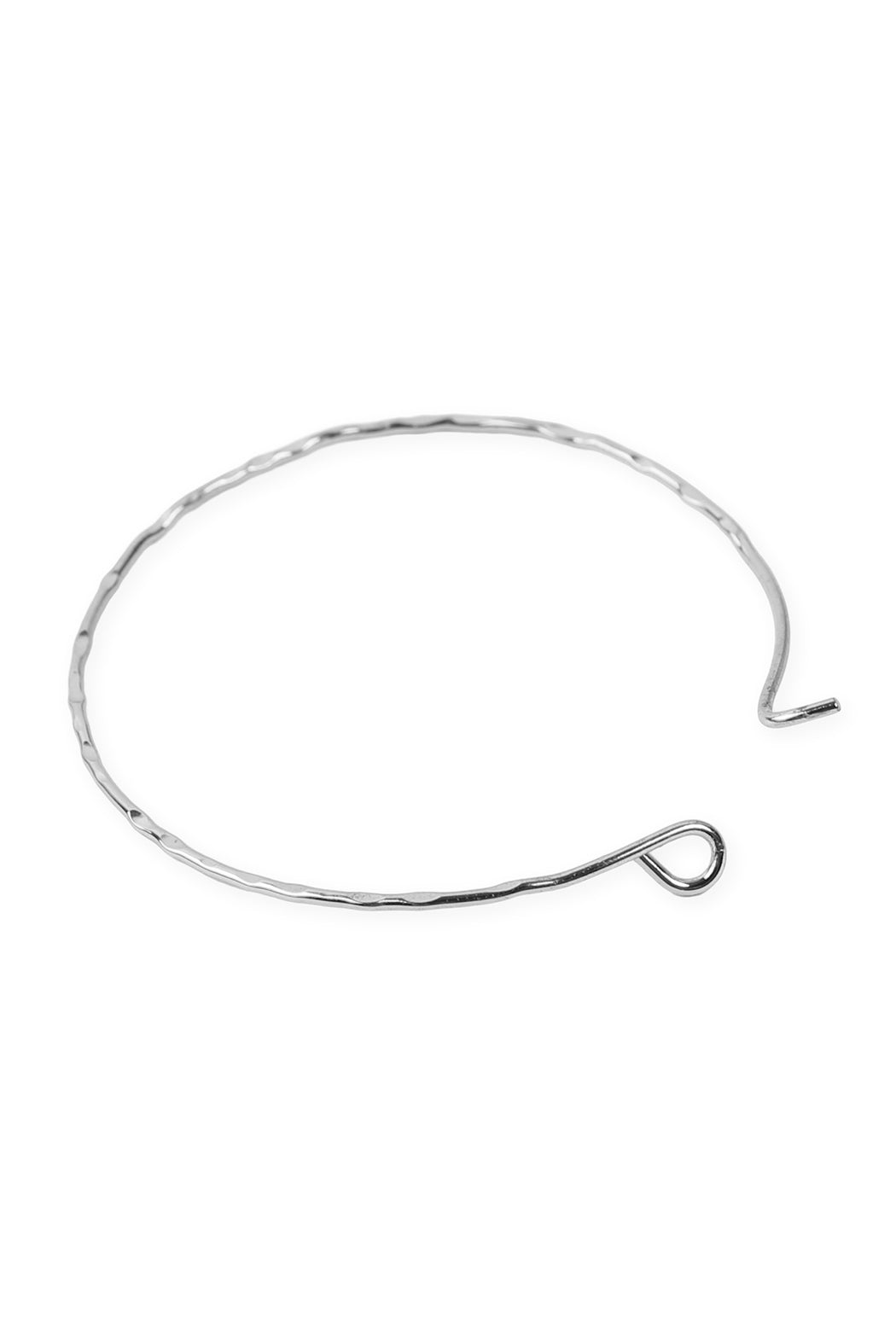 3 Pairs On A Card Hammered Hoop Earrings Set
