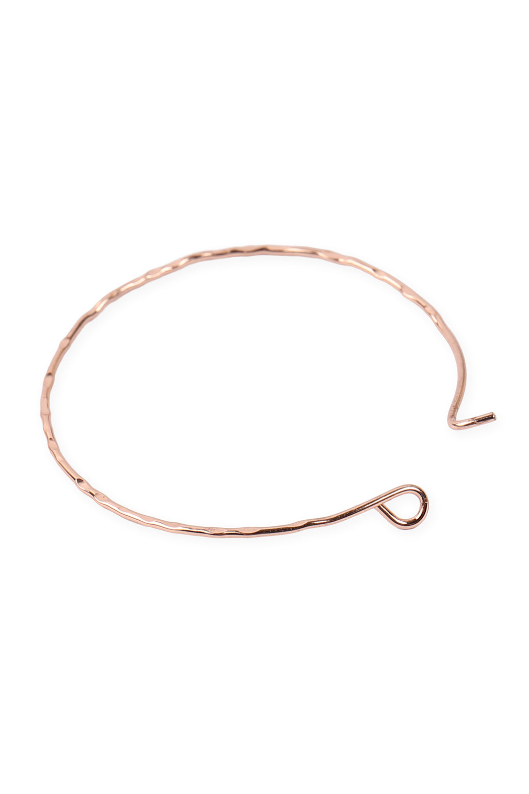 3 Pairs On A Card Hammered Hoop Earrings Set
