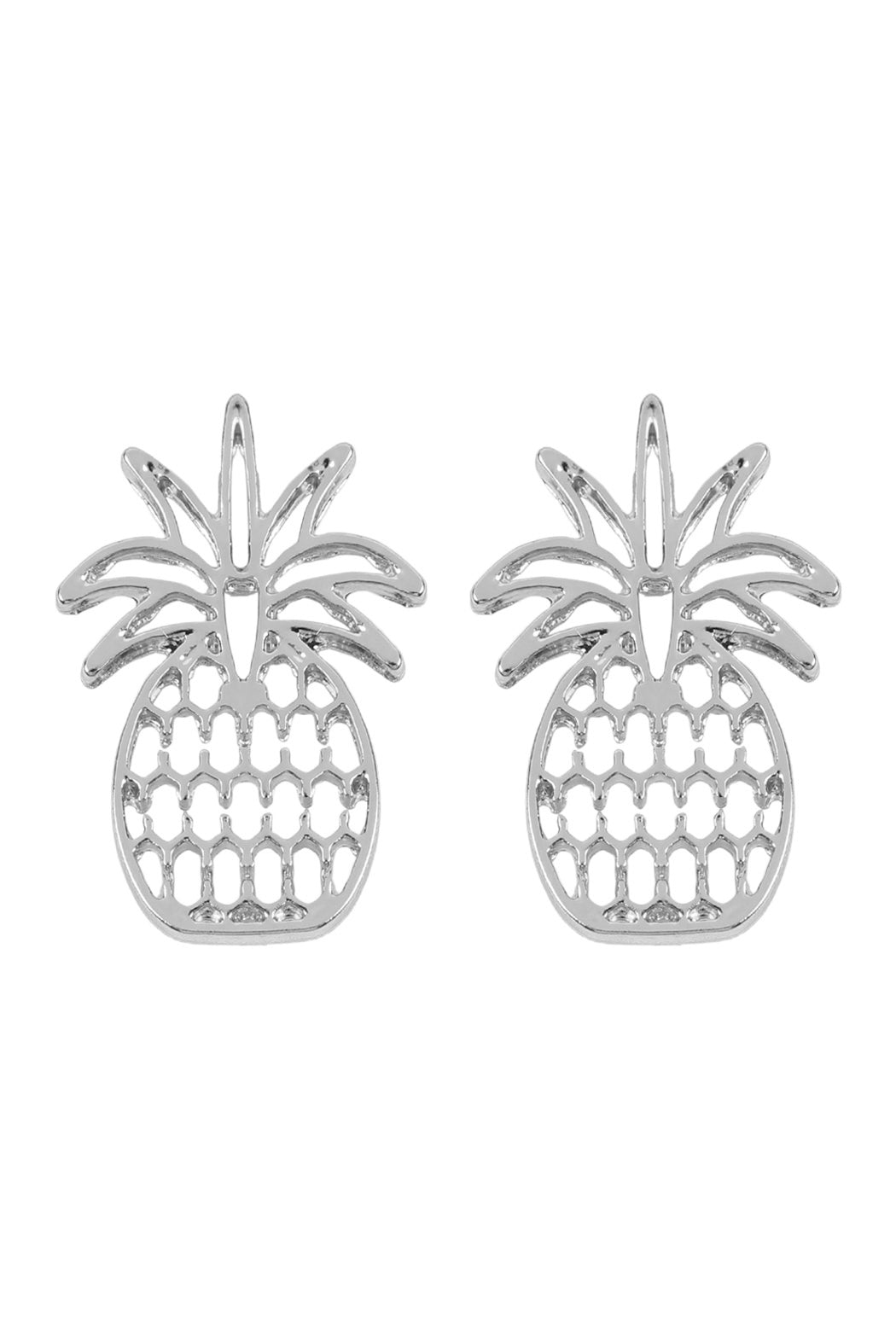 Pineapple Open Cast Post Earrings