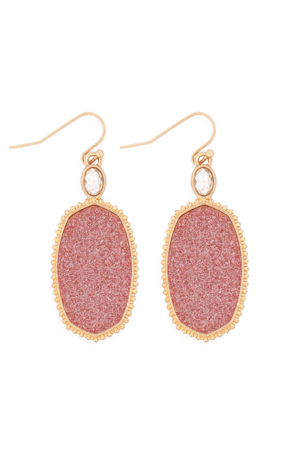 Faceted Drop Earrings