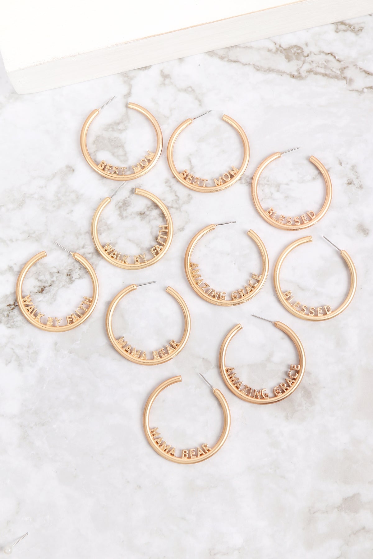 Rounded Hoop Earrings