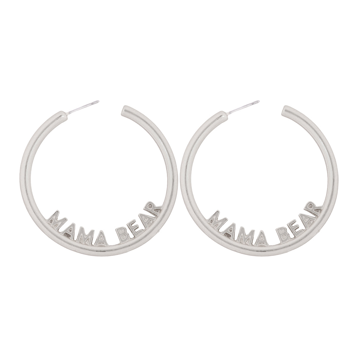 Rounded Hoop Earrings