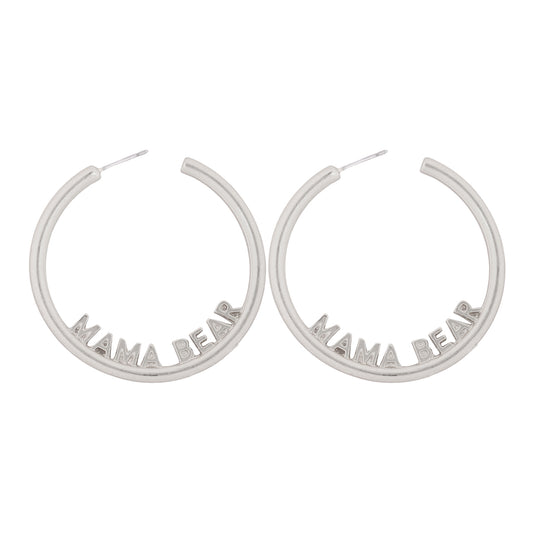 Rounded Hoop Earrings
