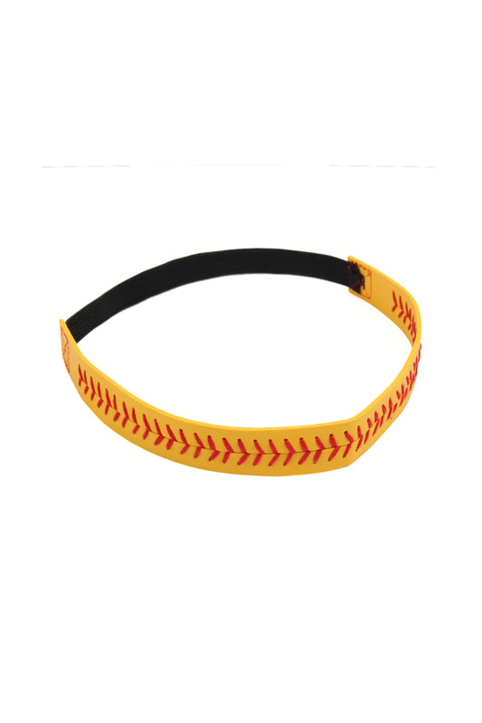 Sports Softball Leather Halo Hairband
