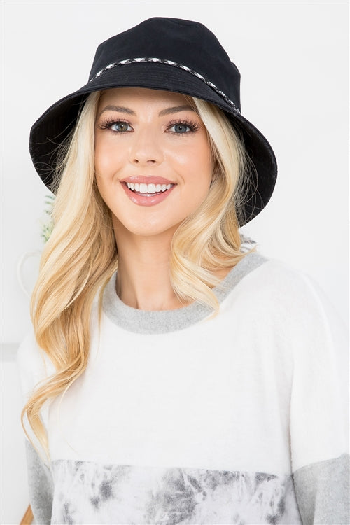 Bucket Hat With Slider Strap