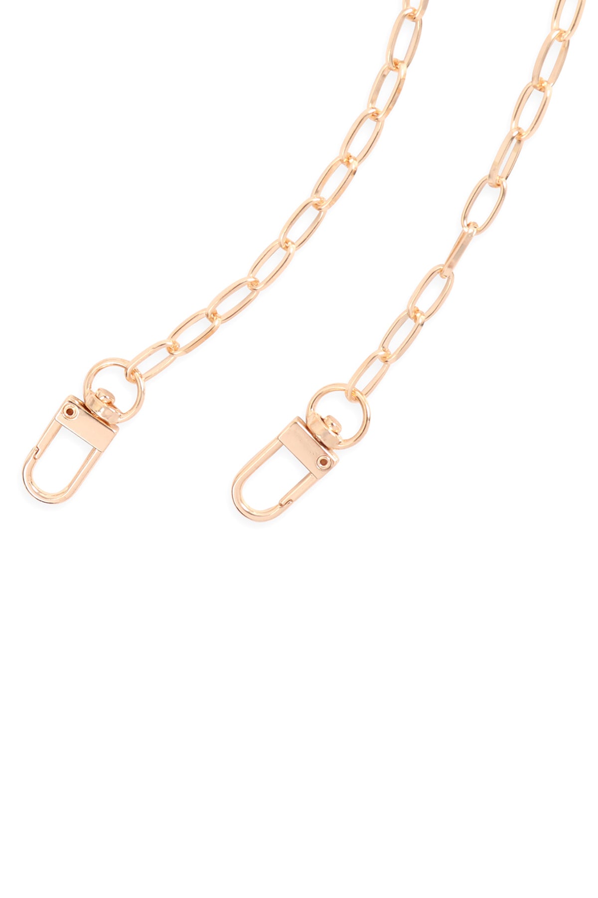 Cross Body Chain Layered Pearl Chain Necklace