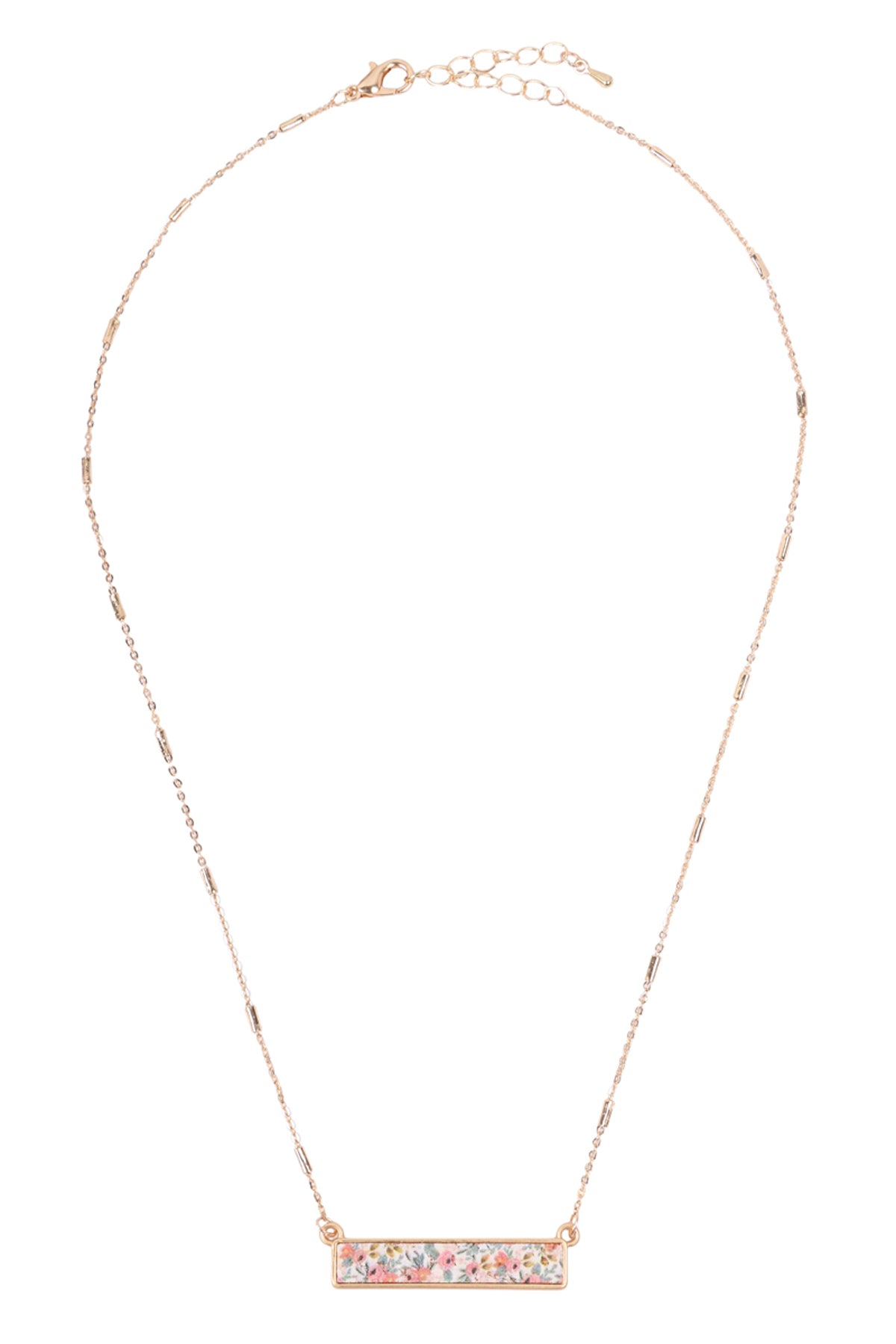 Floral Pendant Necklace