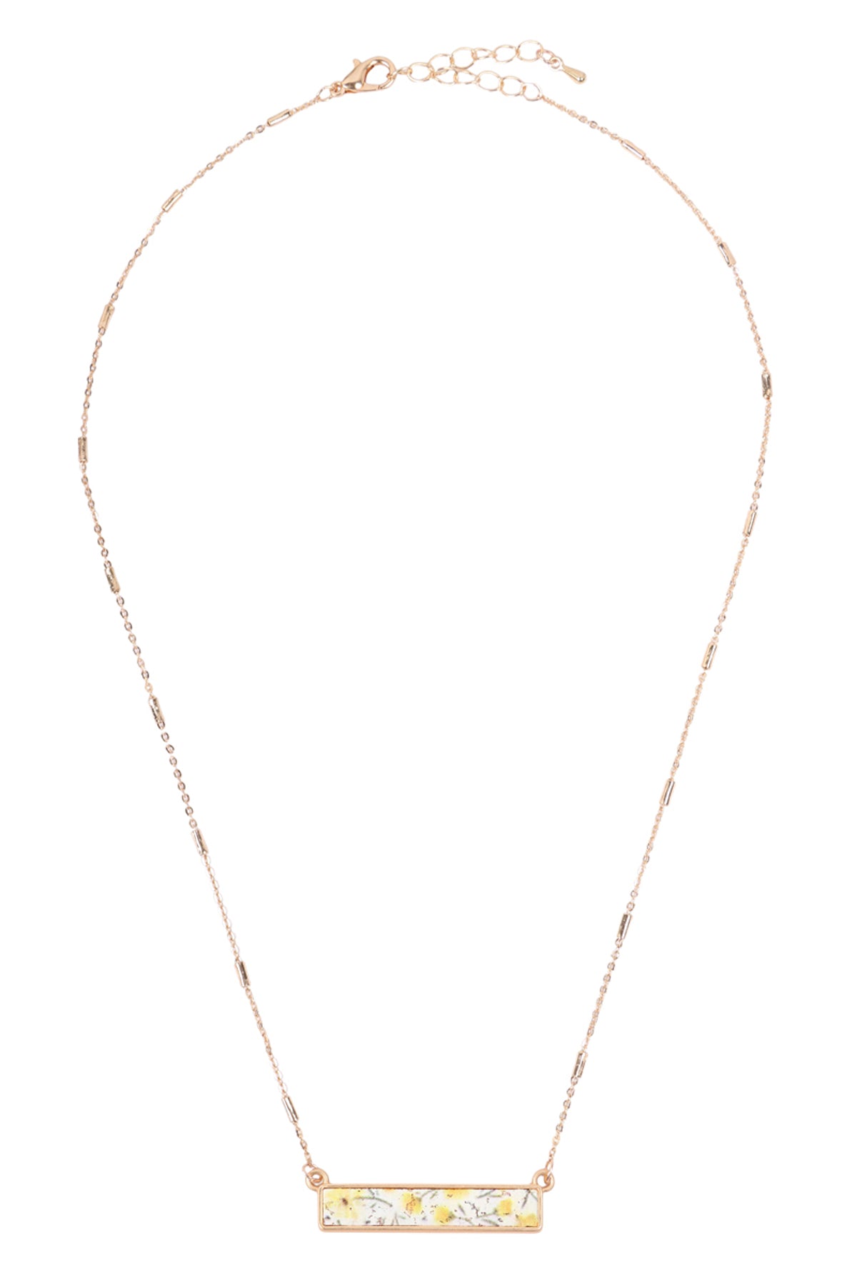 Floral Pendant Necklace