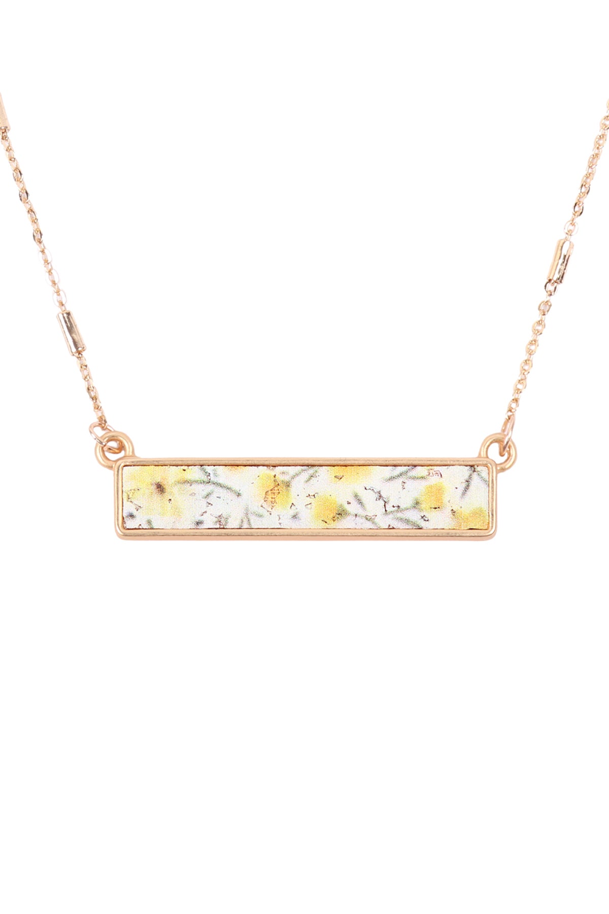 Floral Pendant Necklace