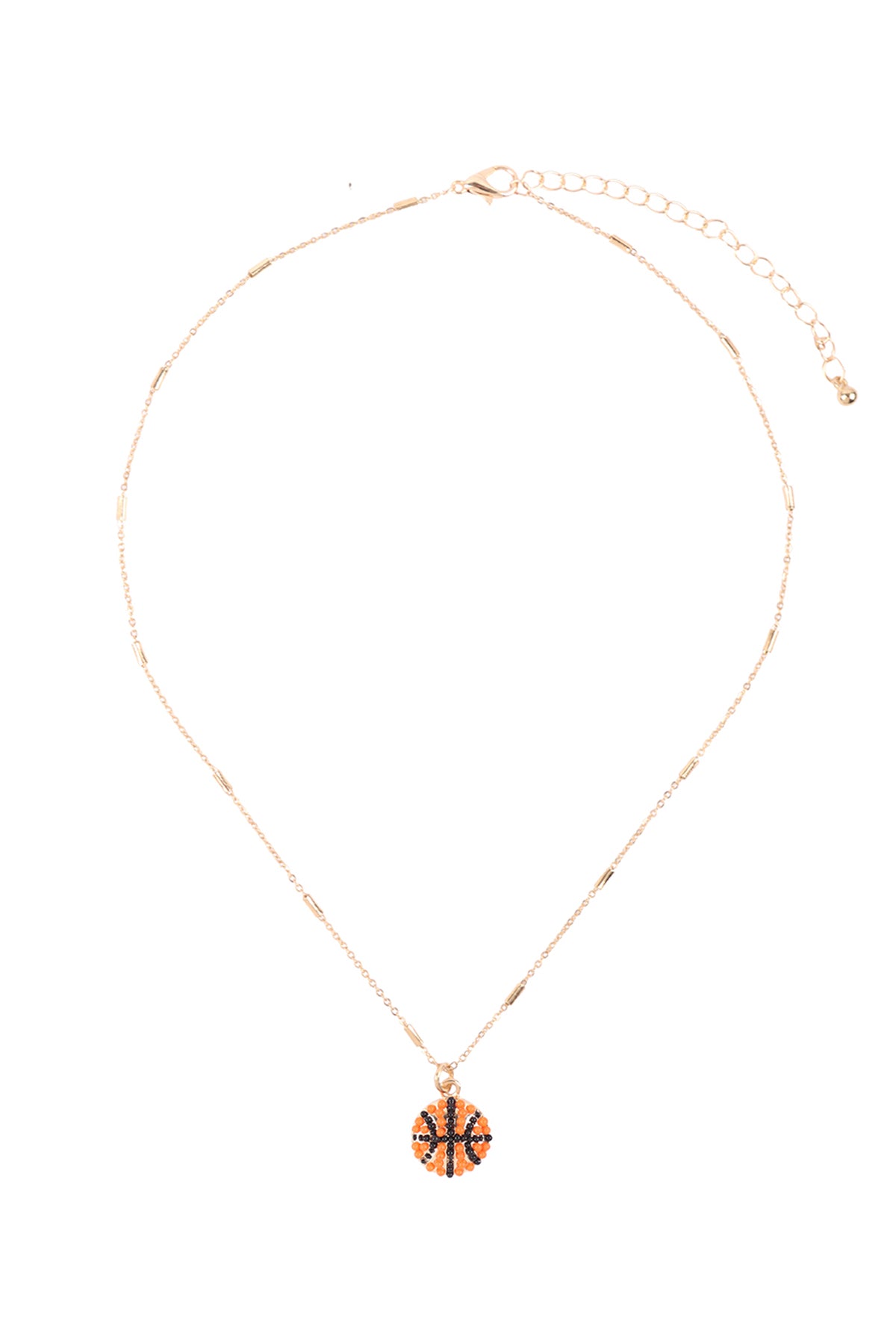 Sports Seed Bead Chain Necklace