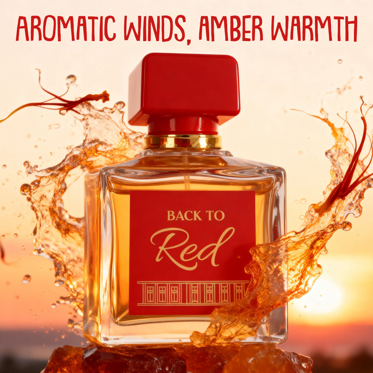 Back To Red Spray Perfume Eau De Parfum For Men And Women - 100ML/3.4FL.OZ