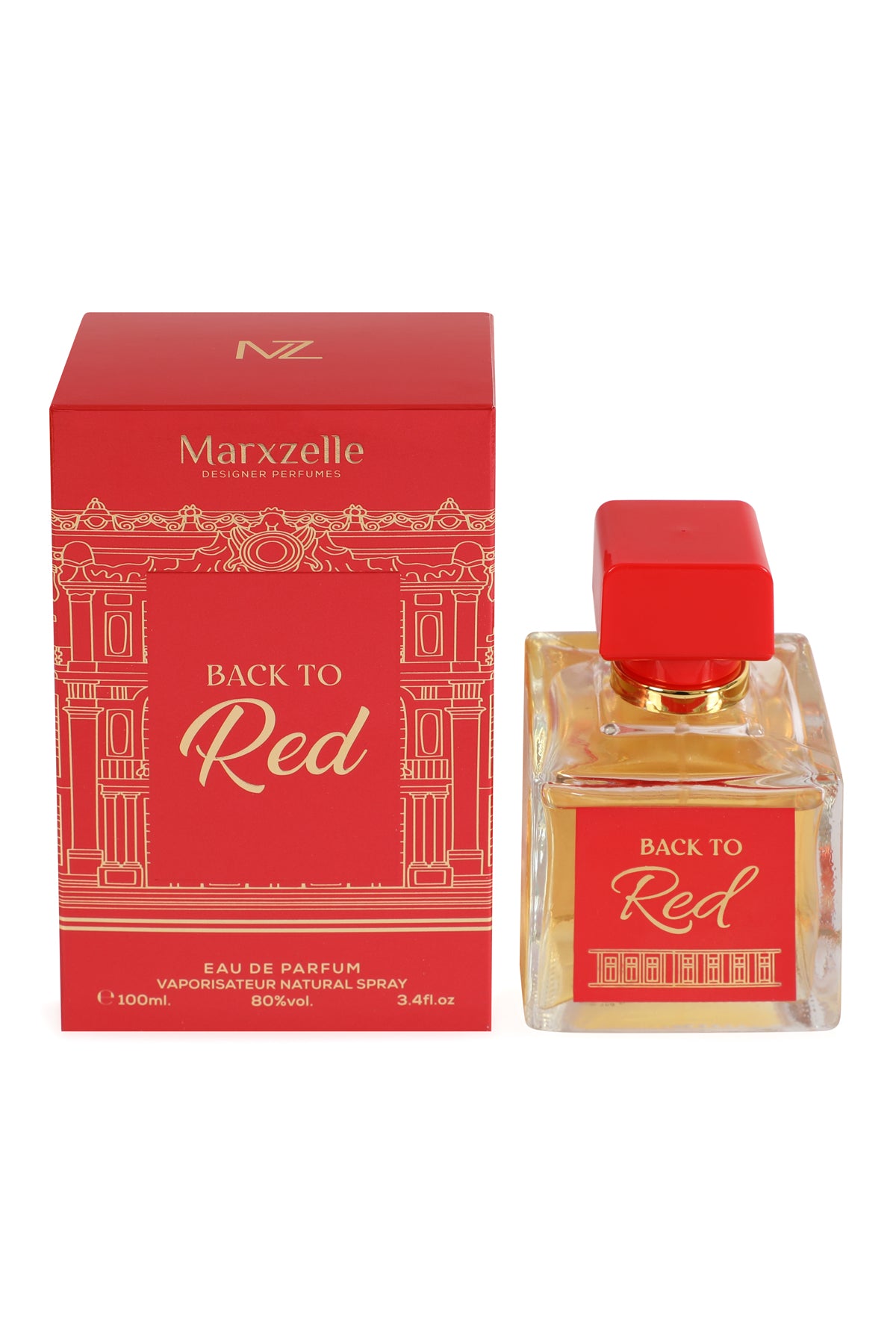 Back To Red Spray Perfume Eau De Parfum For Men And Women - 100ML/3.4FL.OZ