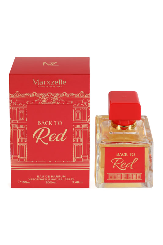 Back To Red Spray Perfume Eau De Parfum For Men And Women - 100ML/3.4FL.OZ