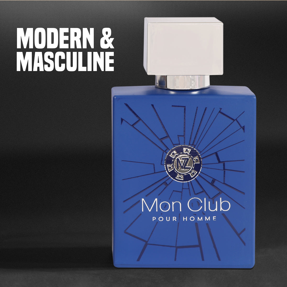 Mon Club  Spray Perfume Eau De Parfum For Men - 100ML/3.4FL.OZ./3PCS
