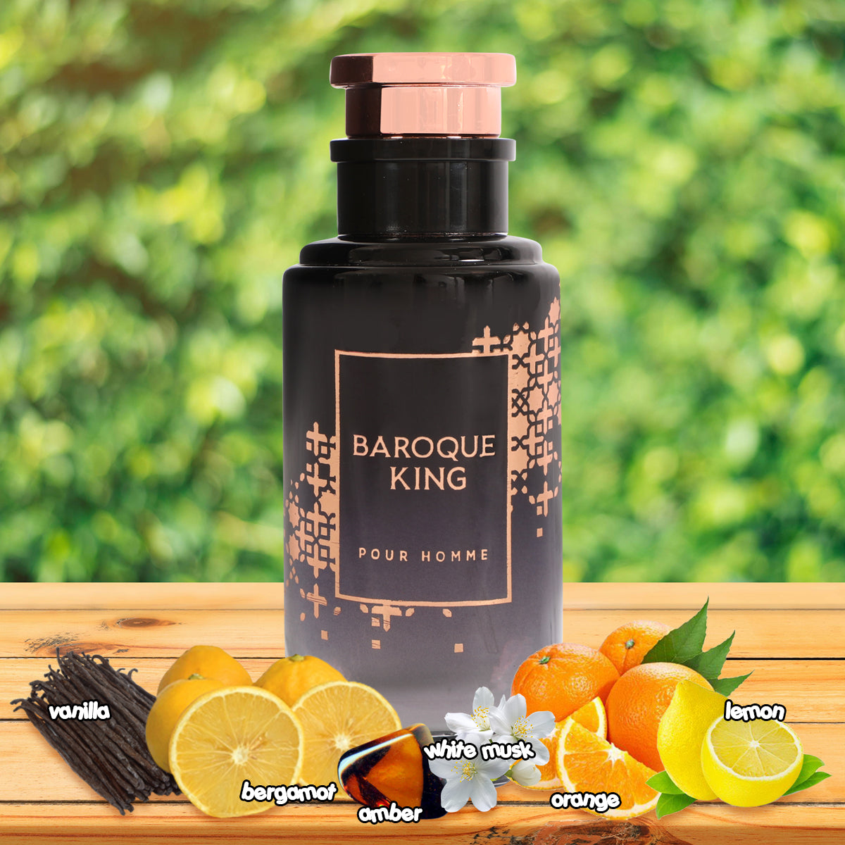 Baroque King Spray Perfume Eau De Parfum For Men - 100ML/3.4FL.OZ.