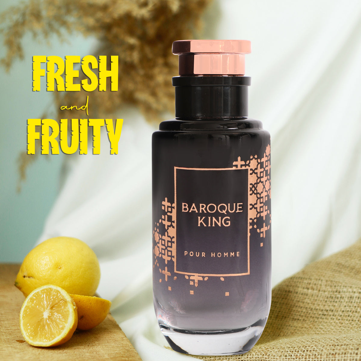 Baroque King Spray Perfume Eau De Parfum For Men - 100ML/3.4FL.OZ.