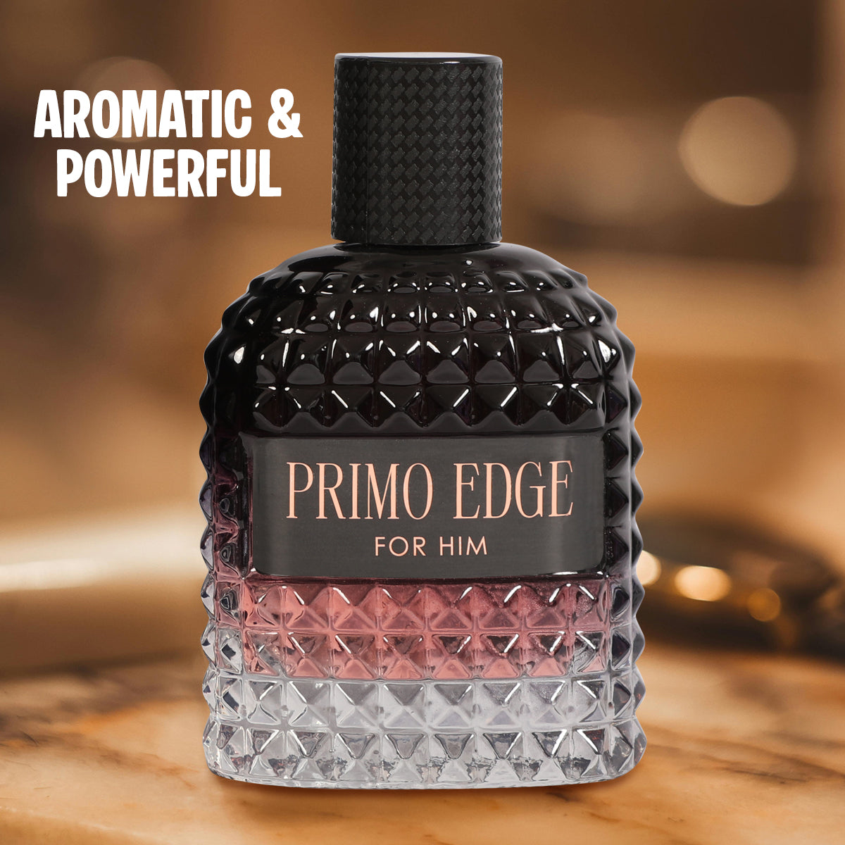 Primo Edge Spray Perfume Eau De Parfum For Men - 100ML/3.4FL.OZ.
