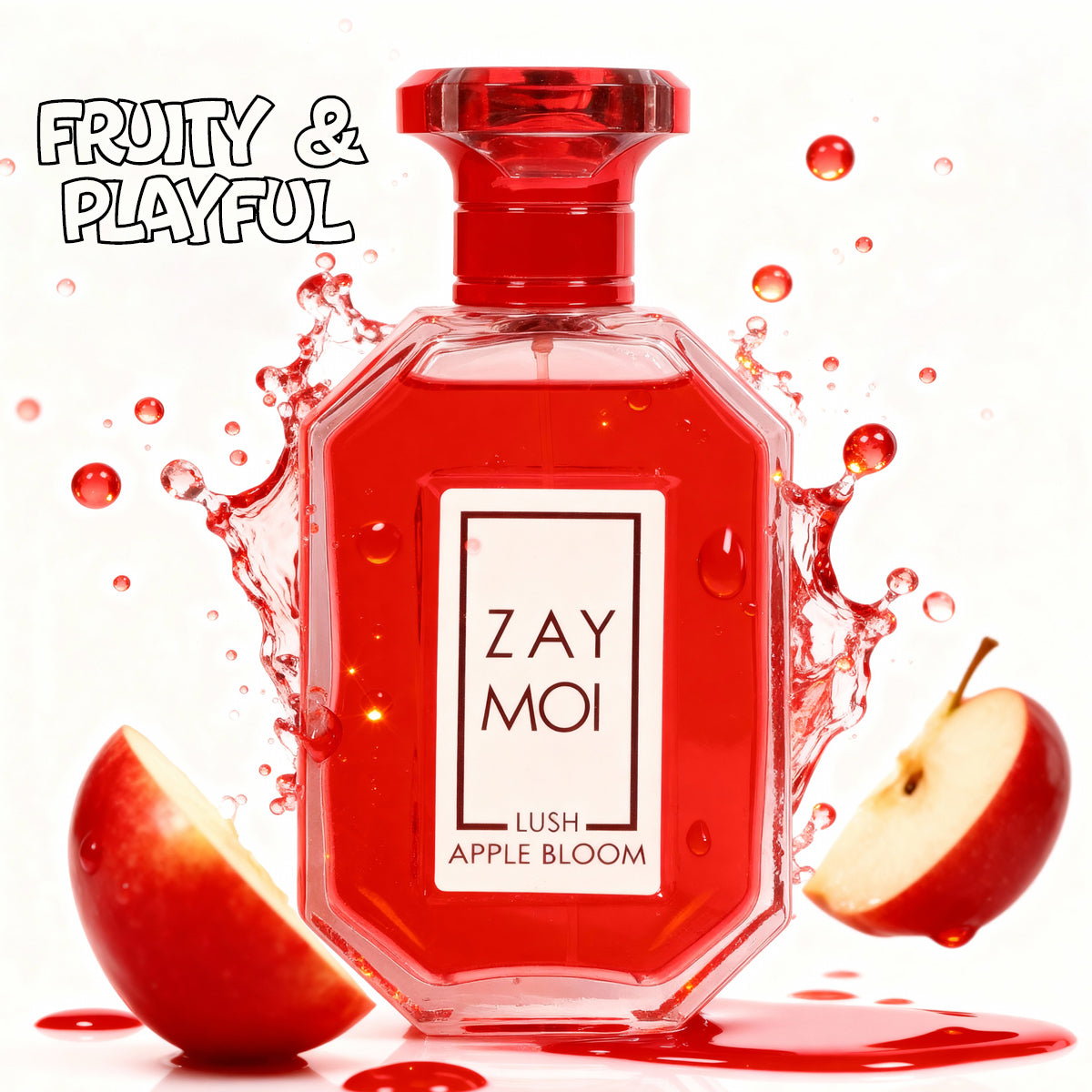 Zay Moi Lush Apple Bloom Spray Perfume Eau De Parfum For Women - 100ML/3.4FL.OZ.