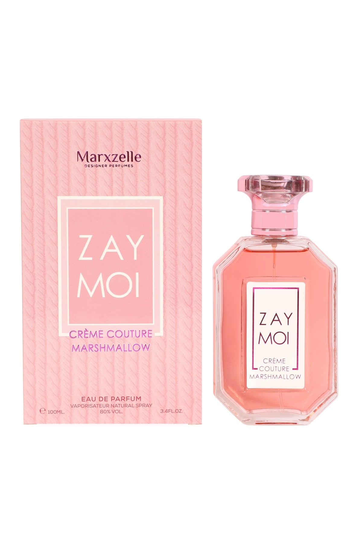 Zay Moi Creme Couture Marshmallow Spray Perfume Eau De Parfum For Women - 100ML/3.4FL.OZ.