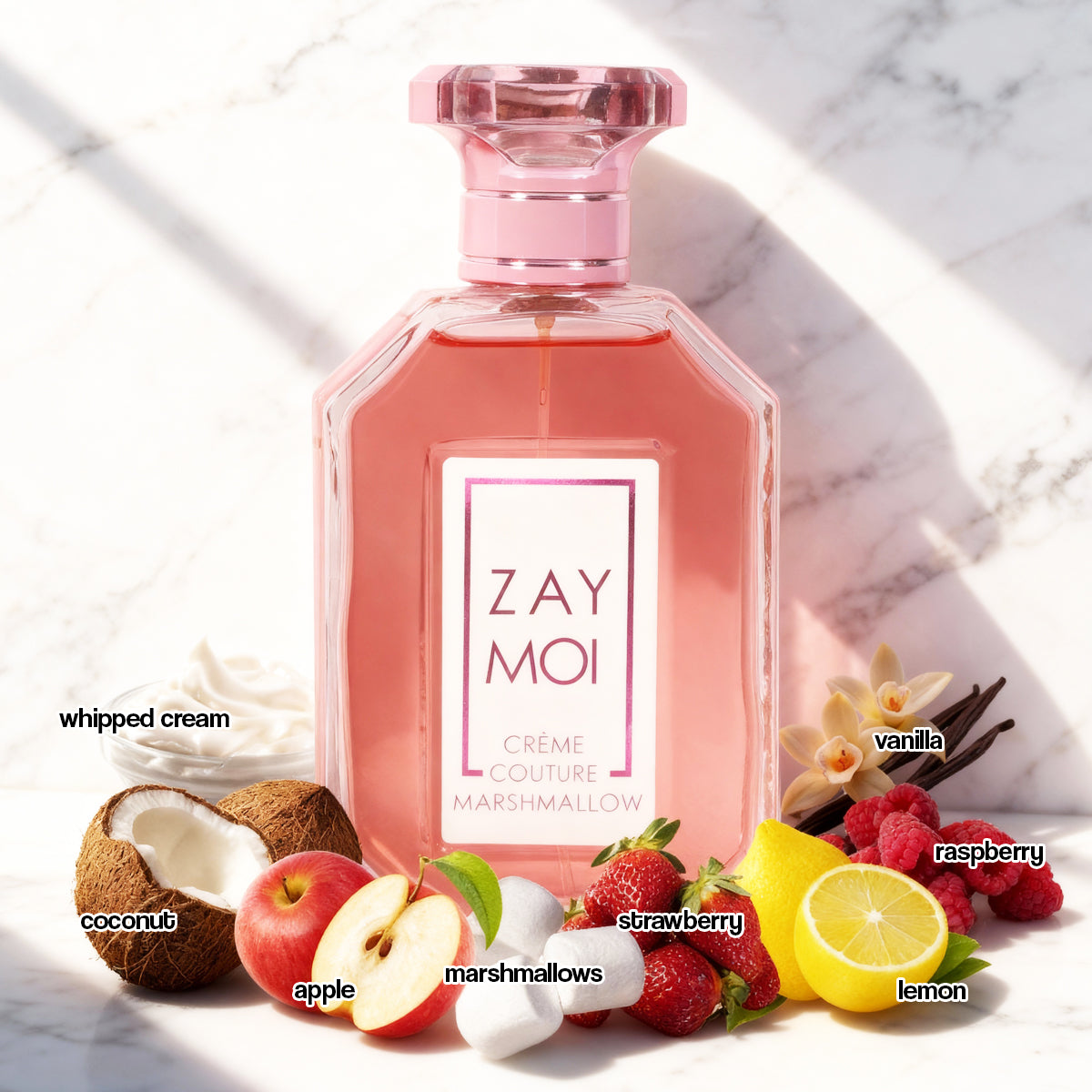 Zay Moi Creme Couture Marshmallow Spray Perfume Eau De Parfum For Women - 100ML/3.4FL.OZ.