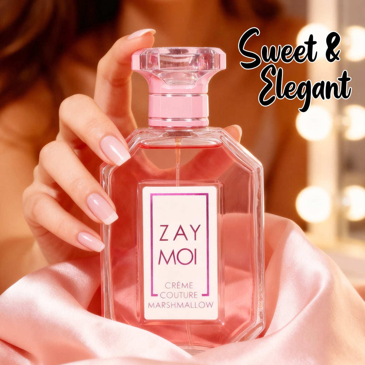 Zay Moi Creme Couture Marshmallow Spray Perfume Eau De Parfum For Women - 100ML/3.4FL.OZ.